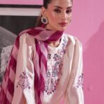 NOOR Designer Silk Suit Summer 25