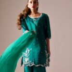 Sheesha silk 3-piece suit
